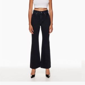 ARITZIA MARLENE DENIM FORUM 60’s HIGH RISE FLARE